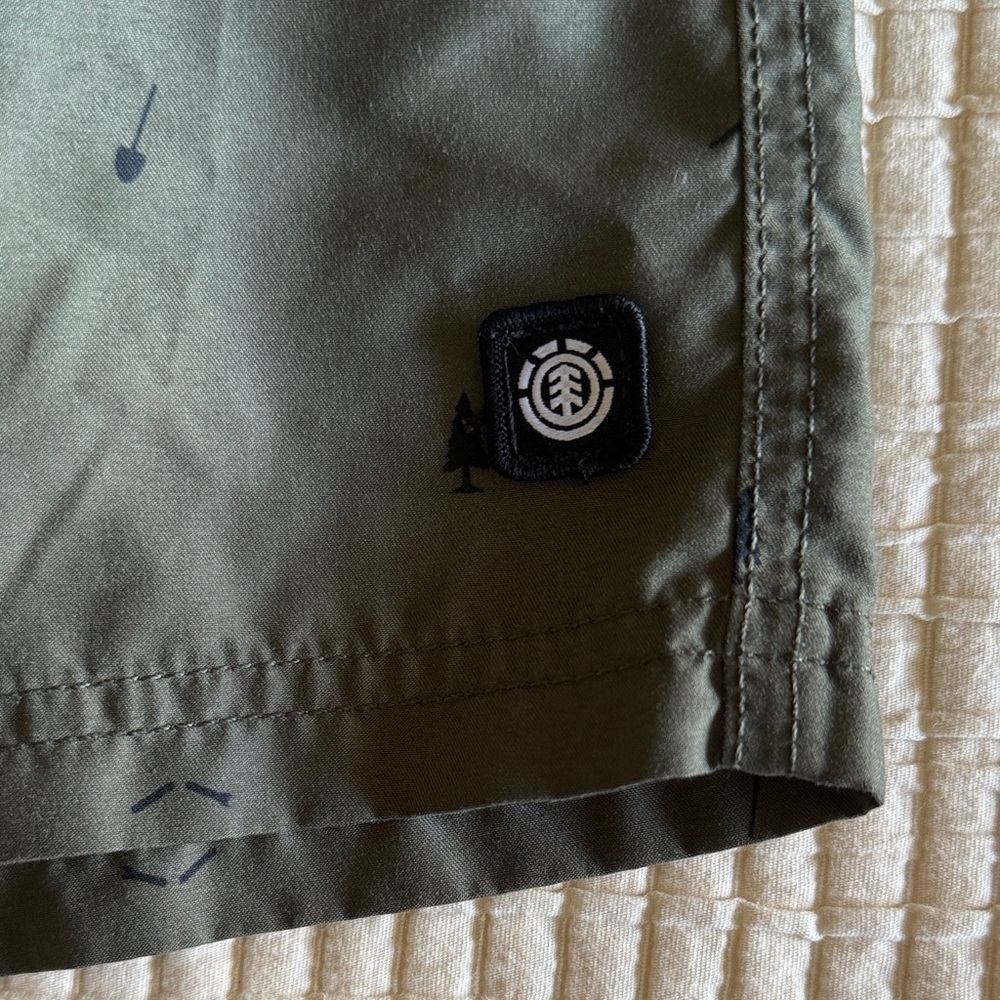 Element Forest Green Swim Board Shorts - Picture 6 of 9